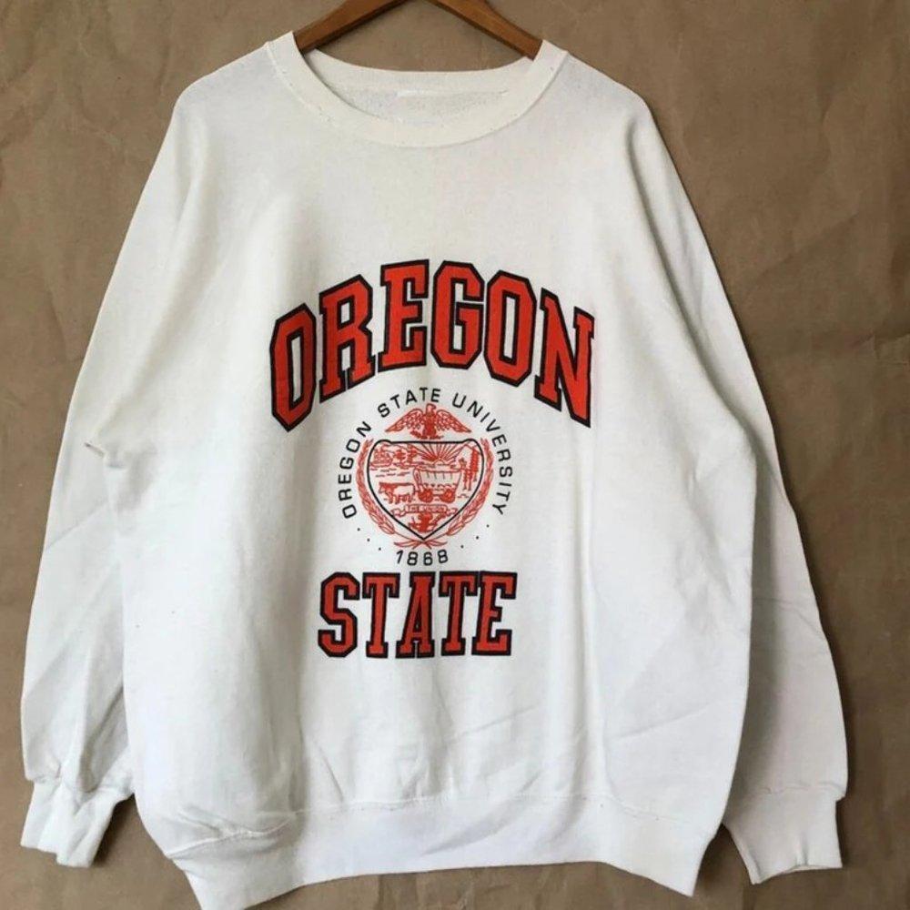 Oregon State University Creweck Oregon 1868 Oregon State Ore Swe Sweatshirt